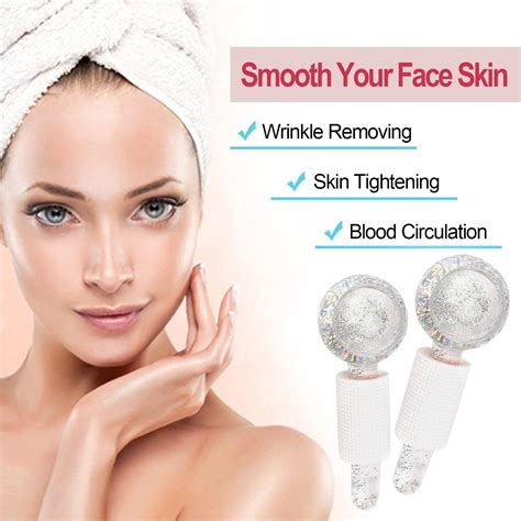 Pack Ice Globes For Facials Facial Cooling Roller Balls For Face