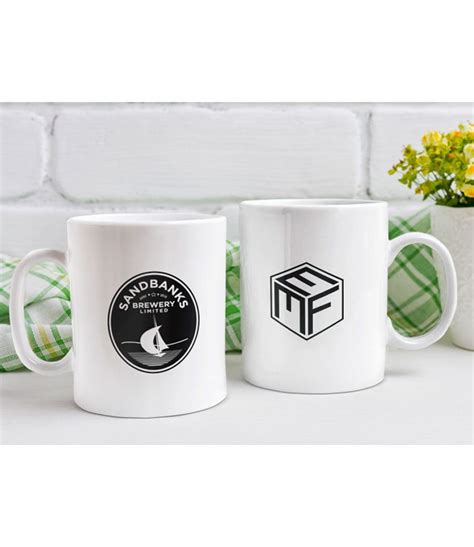 24x Printed Logo Mugs | Signs & Stickers