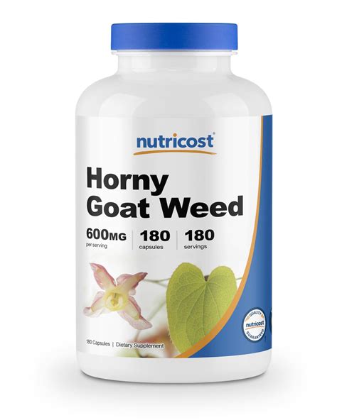 Nutricost Horny Goat Weed Extract Epimedium Capsules