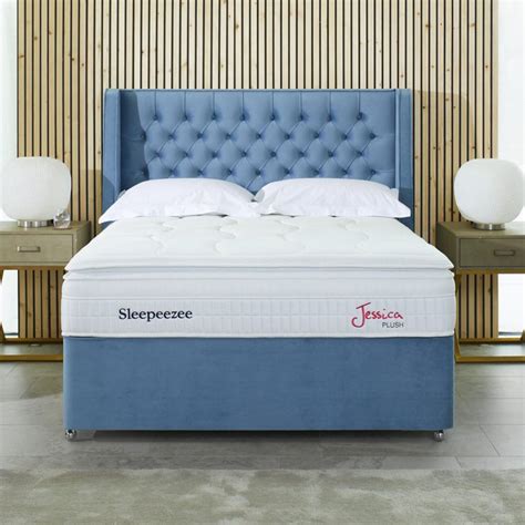 Sleepeezee Jessica Plush 2200 Mattress Premium Divan Bed