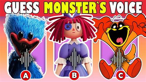 Impossible Guess The Monster By Emoji Voice Poppy Playtime