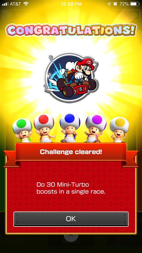 Do 30 Mini Turbo Boosts In A Single Race Challenge Guide Mario Kart