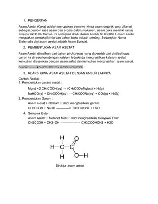 Asam Asetat PDF