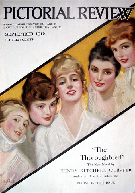 Magazine Cover Art From Pictorial Review Vintage Magazines