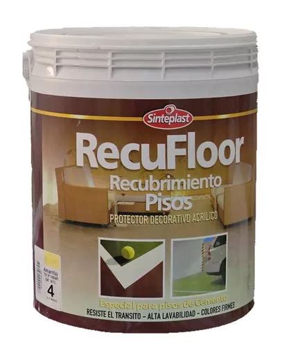 Pintura Para Piso Sinteplast Recufloor Recufloor Recubrimiento Pisos