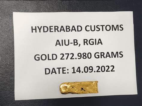 Hyderabad Sudanese Woman Caught Smuggling Gold At Rgia Arrested