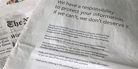 Zuckerberg Takes Out Apology Ads In Us And Uk Papers Fox News Video