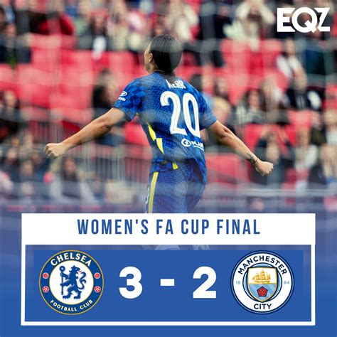 The Equalizer On Twitter Chelsea Win The Womensfacupfinal On Sam