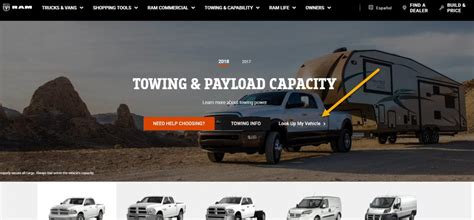 Ram Towing Capacity By Vin Number