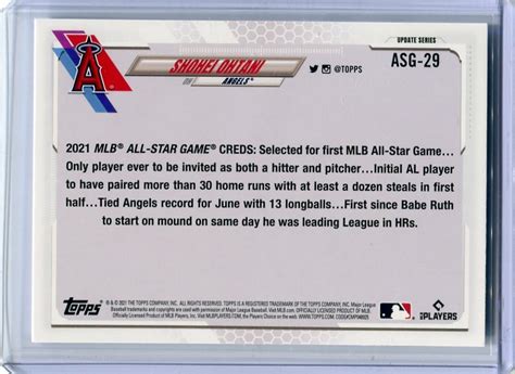 Yahoo Topps Chrome Update All Star Game Asg