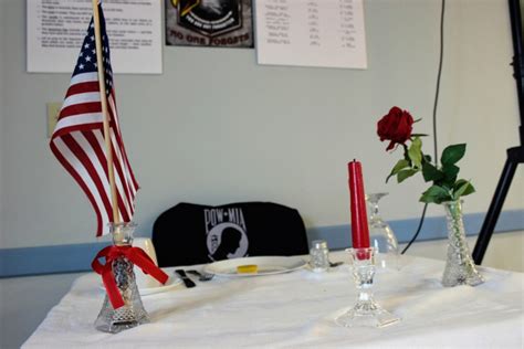 Pow Mia Ceremony Table Kit Cabinets Matttroy