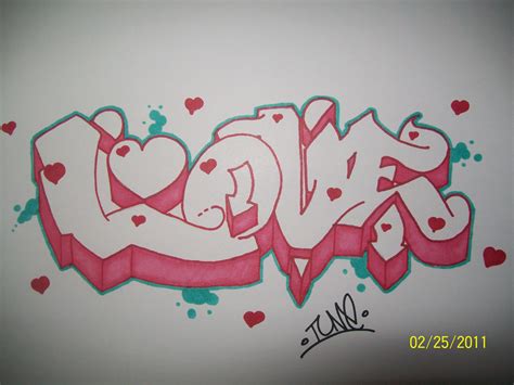 How To Draw Graffiti Love Artofit