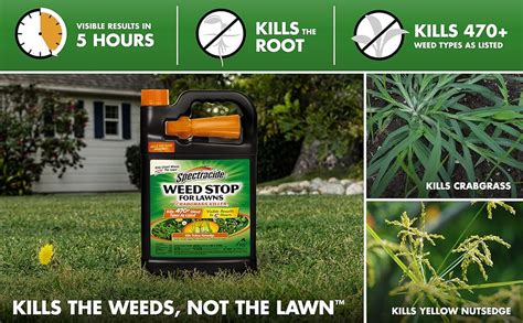 Spectracide Weed Stop For Lawns Plus Crabgrass Killer Ready To Use 1 Gallon Pack