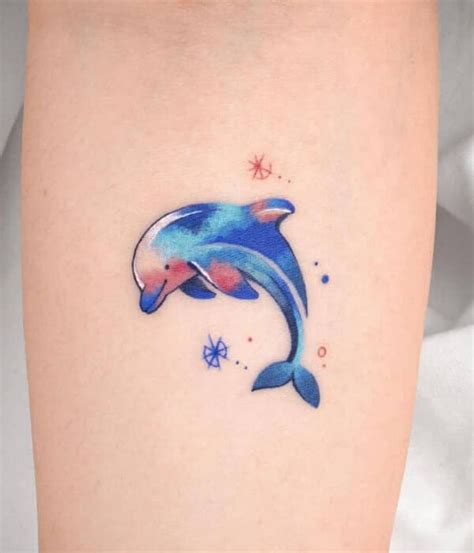 30+ Amazing Dolphin Tattoo Ideas And Designs with Meaning