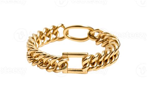 Ai Generated Chain Bracelet With Transparent Background 36498534 Png