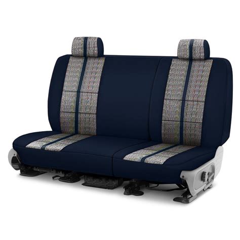 Coverking® Csc1d8fd7053 Saddle Blanket 1st Row Dark Blue Custom Seat Covers