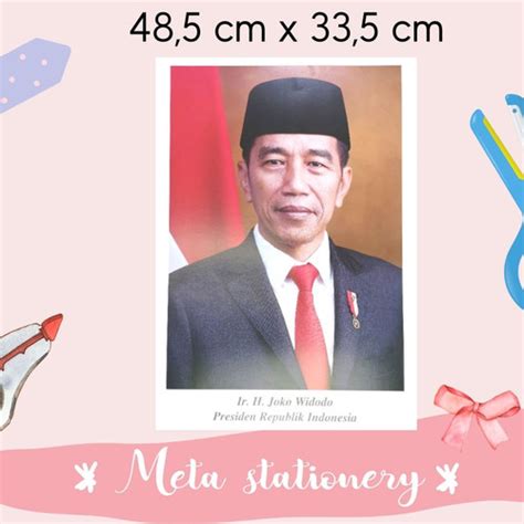 Jual Poster Presiden Republik Indonesia Jakarta Utara Meta