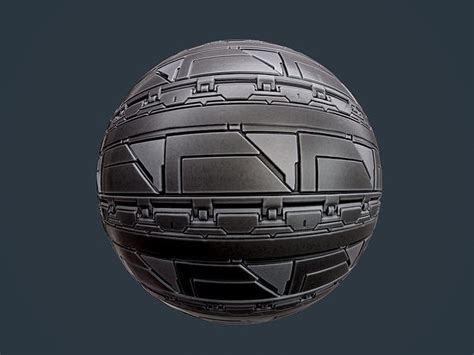 Sci Fi Military Seamless PBR Texture 137 Texture CGTrader