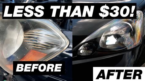 How To Restore Your Headlights Permanently For Under 30 Insane