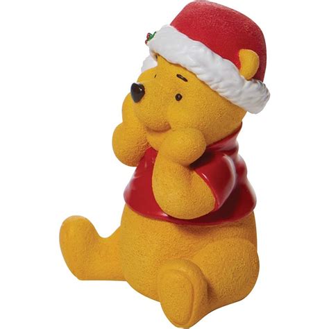 Figura decorativa Enesco Clássico Disney Winnie the Pooh Christmas