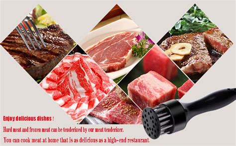 Meat Tenderizer Tool With Ultra Sharp Stainless Steel