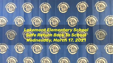 Lakemont Elementary School ‘welcome Back To School Recap Video Youtube