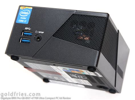 Gigabyte Brix Pro Gb Bxi R Ultra Compact Pc Kit Review Goldfries