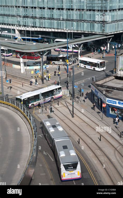 Shudehill tram stop manchester hi-res stock photography and images - Alamy