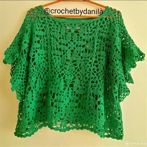 Diy Para Iniciantes Blusas De Croch Quadrados E Mais