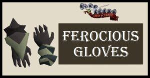 OSRS Ferocious Gloves Uses - Is it worth it?