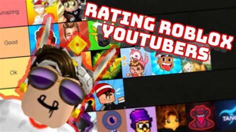 Rating Roblox Youtubers Youtube