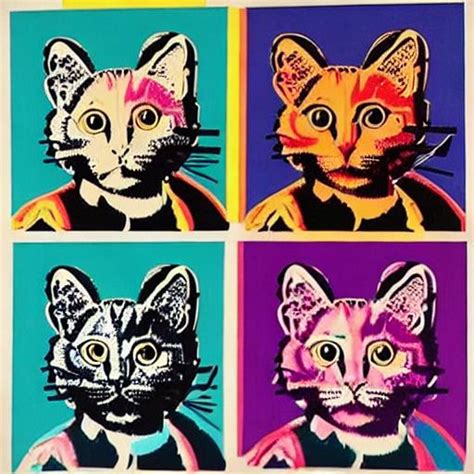 Andy Warhol Pop Art Cats