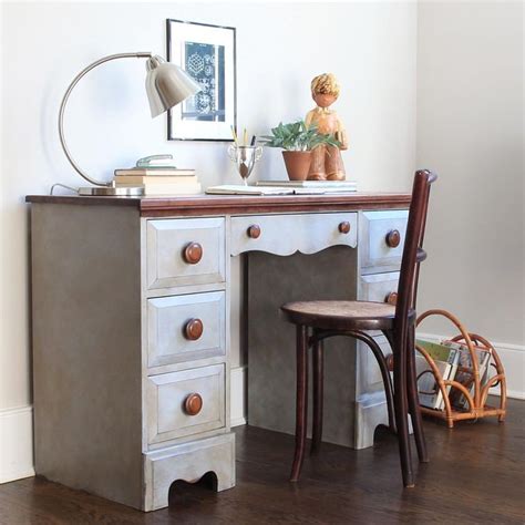 Home Office Desk Spruced Up With Chalk Paint® By Annie Sloan In Paris