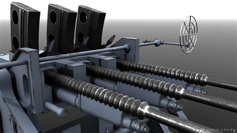 3d Model Type 96 25mm Gun Turbosquid 1260104