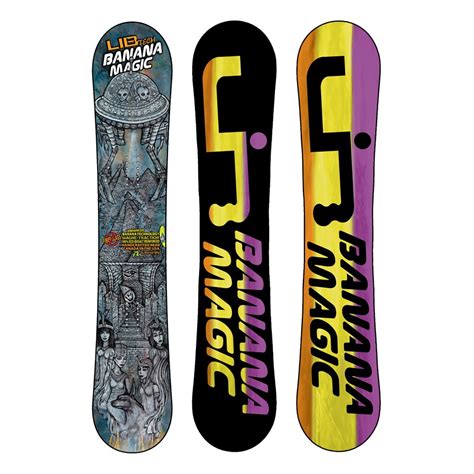 Lib Tech Banana Magic Enhanced Btx Hp Wide Snowboard 2012 Evo