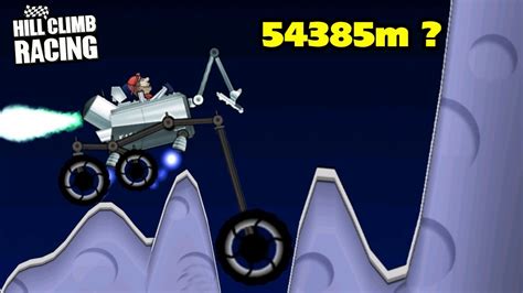 Hill Climb Racing GamePlay Moonlander In Moon 54385m YouTube