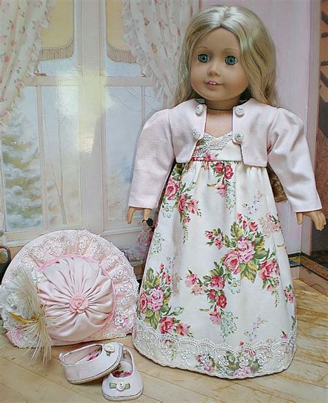 Caroline Abbott Regency Dress 5pc American Girl By Dollupmydoll Girl