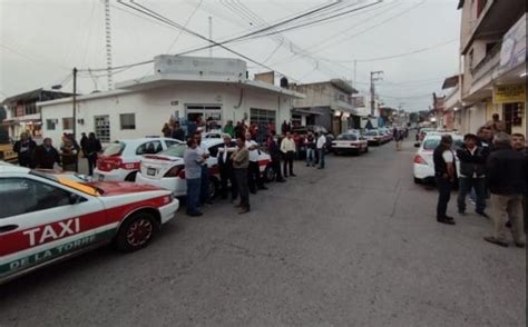 Taxistas De Mart Nez Acusan Corrupci N En Transporte P Blico La