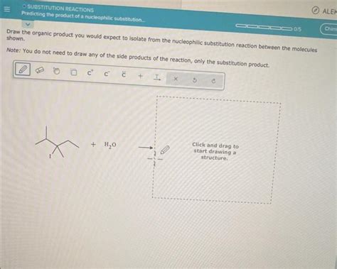 Solved Draw The Organic Product You Would Expect To Isolate