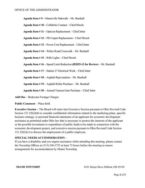 Miami Township • Clermont County OH | Milford OH