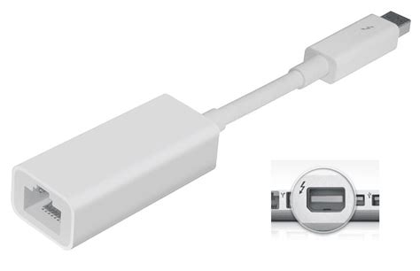 Apple Thunderbolt Naar Gigabit Ethernet Adapter Wit Voor Macbook Pro