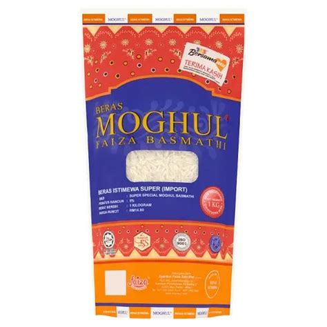 Faiza Beras Super Special Moghul Basmathi Rice 1kg Lazada