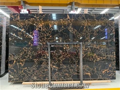 China Athena Portoro Gold Marble Slabs Tiles From China StoneContact