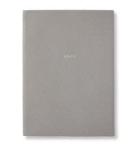 Smythson Grey Leather Soho Diary Harrods Uk