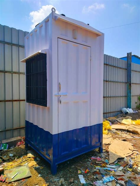 Rectangular Steel Security Cabins For Guard Room At Rs Piece In