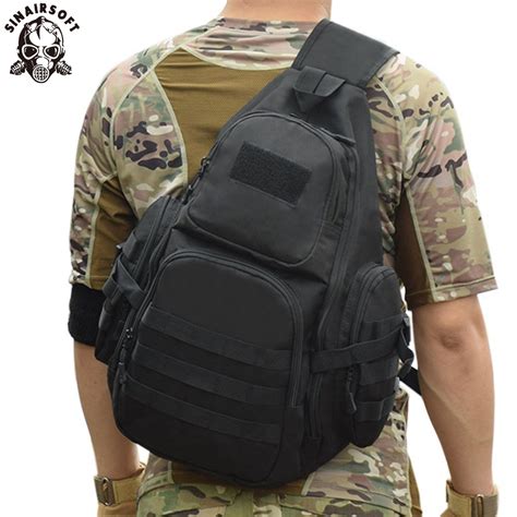 Military Tactical Outdoor Shoulder Sling Chest Bag Molle Backpack Hiking AU Send 8002126915017 ...