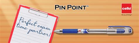 Cello Pinpoint Ballpoint Pens Blue Pack Of 10 Amazon Ca Office