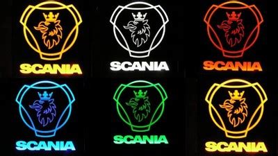 Tablica Led Logo Scania Tir Nad Ko Gryf Tablice