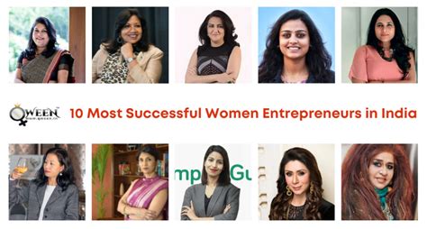 10 Most Successful Women Entrepreneurs in India | QWEEN | Qween