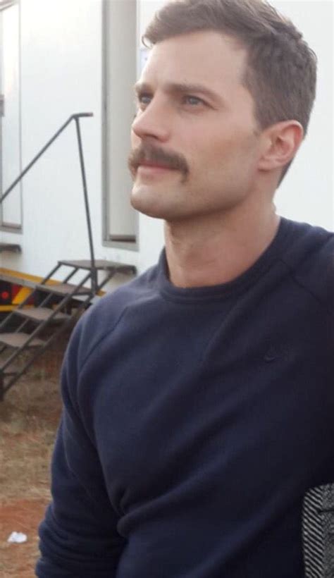 Jamie Dornan Source Uk Fansite On Twitter Day With A Moustache